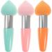 Frcolor 3PC Women Makeup Sponge Set | Lollipop & Water Drop Shaped Concealer Brushes - Random Colors - Buy Online on GoSupps.com