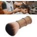 Hair Cutting Neck Dust Brush Home Salon Barber Fiber Hair Wooden Handle Face Neck Hair Dust Cleaning Brush - Buy Online on GoSupps.com