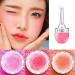 Peach Blush Loose Powder - Long Lasting Lightweight Makeup with Mushroom Puff - High Pigmented & Easy to Blend - Buy Online on GoSupps.com