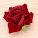Lurrose 2 in 1 Large Rose Hairpin & Clip - Wine Red Flower Brooch for Women | Elegant Party Accessory - Buy Online on GoSupps.com