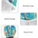 Beach Human Skeleton Hair Towel 2 Pack | Super Absorbent Quick Dry Turbans for Women & Girls - Buy Online on GoSupps.com