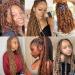 Leeven 16 Inch Pre Separated Springy Twist Hair for Marley Locs 8 Packs Pre-Fluffed Popping Spring Twist Crochet Hair for Distressed Locs Natural Afro Kinky Curly Marley Braiding Hair Extensions /T30# 16 Inch (Pack of 8) T30# - Buy Online on GoSupps.com