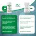 Pharmavital Vegan Xylit - 100% Xylitol Sugar Substitute | Calorie-Reduced Sugar-Free Tooth-Friendly Sweetener from Germany - Buy Online on GoSupps.com