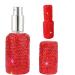 TROONZ Rhinestone Perfume Travel Refillable Bottle | 30ml Portable Spray Atomizer Bottle | Travel Reusable Bottle Container Empty Perfume Spray Bottle For Travel - Buy Online on GoSupps.com