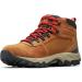 Columbia Men's Newton Ridge Plus II Suede WP Hiking Boot 8.5 Elk Mountain Red - Buy Online on GoSupps.com