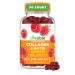 Lifeable Collagen Peptides Gummies 100mg | with 10000mcg Biotin | Great Tasting Biotin and Collagen Supplements | for Hair Skin and Nails | Collagen Gummies for Women Men Adults | 90 Gummies