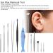 Stainless Steel Ear Wax Removal Tool Set for Home and Office - Ear Pick Spoon for Ear Wax Cleaning - Buy Online on GoSupps.com