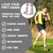 Compression Stockings & Ankle Support Socks for Neuropathy Pain Relief - 3 Pairs for Men & Women (L/XL) - Perfect for Flying & Running - Black - Buy Online on GoSupps.com