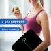 INEVIFIT Premium Digital Bathroom Scale - Accurately Measures Weight up to 400 lbs Black - Buy Online on GoSupps.com