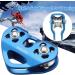 Youngneer Climbing Zip Line Pulley 30KN Double Tandem Speed Dual Trolley with 25kN Carabiner for 1/4 5/16 3/8 1/2 Cable for Zipline Climbing Rescue Pulley - Buy Online on GoSupps.com