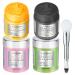 Pjordo 4 Pcs Clay Mask Set  Turmeric Vitamin C Clay Mask  Dead Sea Mud Mask  Avocado Clay Mask  Rose Clay Mask  Face Mask Skin Care Set  Self Care Gifts for Women  2.82 Oz Each