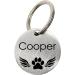Dog Engraving Tags 23mm/30mm | Customizable Pet ID with Paw Heart Star & More | Perfect for Dogs Cats Puppies & Horses - Buy Online on GoSupps.com