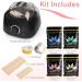 LWMTT Wax Warmer 500 ml Wax Heater Including 400 g Wax Beads Professional Hair Removal Device for All Hair Types Eyebrows F - Buy Online on GoSupps.com