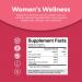 Extra Strength Saw Palmetto & Chia Seed Oil Capsules for Women - Hair Growth Vitamins with Plant Based Omega 3 6 9 and Daily Fiber Supplement - Buy Online on GoSupps.com