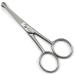 Mont Bleu Curved Nose & Ear Hair Scissors - 10 cm/4 Carbon Steel, Made in Italy - Buy Online on GoSupps.com