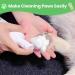 Best Dogs Paw Cleaner (150ml) | No Rinse Foaming Shampoo | Pet Paw Care Accessories for Dogs & Cats | Perfume-Free Paw Brush - Buy Online on GoSupps.com