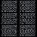 Wobe 600pcs Double-Sided Nail Glue Sticker | Waterproof Breathable Adhesive Tabs for False Nails | Transparent Flexible Fake Nail Glue - 25 Sheets - Buy Online on GoSupps.com