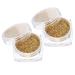 POPETPOP 2pcs Eye Shadow Loose Eyeshadow Glitter Loose Pigment Eyeshadow Set Highlighter Manicure 1 count (Pack of 1) Golden