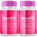 (2 Pack) Menophix Menopause Capsules Menophix Natural Menopause Support Pills MenoPhix Womens Supplement Menophix Menopause Support Advanced Formula Supplement Menophix Detox (120 Capsules)