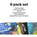 Premium Classic Art Microfiber Cloth - 6 Pack for Camera Lens Glasses & Screens | Ultra Soft Cleaning Cloths - Buy Online on GoSupps.com