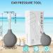 Ear Pressure Relief Tool Ear Pressure Relief Device for Flying and Diving Tinnitus Migraine and Headache Relief with 3 Replacement Heads Maintains Ear Pressure Balance and Alleviates Earache Gray - Buy Online on GoSupps.com