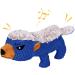 Iokheira dog toys squeaky dog toys for large dogs cuddly toy dog with crinkle paper filled dog play stuff for puppies small medium large dogs deep blue honeydach