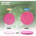 Super Soft Silicone Face Cleanser with Compressed Facial Sponges - Natural Cellulose Face Sponge for Exfoliation and Makeup Removal - Buy Online on GoSupps.com