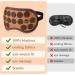 Buy Breathable Sleep Mask for Men & Women | Pressure Point Massage Design | Relaxing Eye Cover for Fast Sleep - Black - Buy Online on GoSupps.com