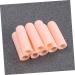 Finger Cots Set - 8 Pcs Finger Tips & Toe Sleeve Covers for Pain Relief - Beige Thin Section - Thumb and Toe Protectors Included - Buy Online on GoSupps.com