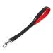 Lampop Short Dog Lead Leash for Medium Large Soft Padded Handle Strong Dogs Leads Easy Control Nylon Pet Walking Training Leads Handle For Fat Large Medium Dogs(Black L: 18.1in Length) L: 46CM/18.1in Length Black