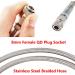 VaVoger Scuba Adapter - High Pressure PCP Paintball HPA Tank Fill Station - Stainless Steel Braided - Black - Buy Online on GoSupps.com