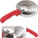 Curry Comb Reversible Stainless Steel Curry Comb Livestock Shedding Comb with Soft Touch Grip for Sheep Horses Cows(6 Rings) As shown - Buy Online on GoSupps.com