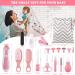 Baby Grooming Kit 28 in 1 with Electric Nail Trimmer - Pink | Nursery Healthcare Set for Newborns, Infants, Toddlers | Shower Gift Set - Buy Online on GoSupps.com