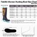 TIDEWE Women's Multi-Season Waterproof Rubber Boots - Pink & Green, Size 8 - Buy Online on GoSupps.com