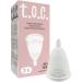 T.O.C. Menstrual Cup - Medical Silicone Washable Period Cup Size S (21ml) with Cotton Storage Bag - Latex-Free BPA-Free Plasticizer-Free Perfume-Free - Buy Online on GoSupps.com
