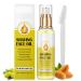 Huile Post Epilation Huile Apres Epilation Cire pour pilation et Pr et Post Rasage Kit de Dermaplaning Visage avec Rasoir Visage 100ml