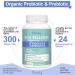 Probiotics for Women and Men 300 Billion CFU 24 Strains Probiotics + 15 Organic Herbs Prebiotics Blend Shelf Stable Gut Health Supplement for Digestive Immune & Whole-Body Health 2 Month Supply 60 Count (Pack of 1) - Buy Online on GoSupps.com