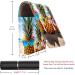 Travel Lipstick Organizer Case - Portable Makeup Bag with Mirror | Fun Pineapple Design for Beach Lovers - Buy Online on GoSupps.com