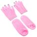 BELLIFFY 1 Set Gloves and Foot Mask Set Overnight Moisturizing Gloves Moisturizing Socks and Gloves Moisturizing Socks for Foot Care Moisturizing Gloves for Women Moisturizing Gloves