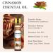 Aoruilia 10ml Cinnamon Essential Oil 100% Pure Natural Cinnamon Bark Oil Essential Oils for Diffuser for Home Aromatherapy Relax Sleep Spa DIY Soap Candle Making Cinnamon 10 ml (Pack of 1) - Buy Online on GoSupps.com