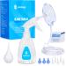 Waxiway Ear Wax Removal Kit - Ear Cleaner Tool Irrigation for Easy Remover Flushing with Spray Bottle Water Wash Ear Care Products Drop - Cotton Swab Syringe- for Adults and Kids