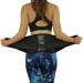 ComfyMed Premium Quality Back Brace CM-102M with Removable Lumbar Pad for Lower Back Pain Relief (REG 26-37 Belly)