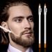 AOVNA 2Pcs Barber Pencil with Built-in Sharpener Hairline Outliner Pencils Beard Shaping Pencils Styling Grooming Tool for Men Enhance Facial Hair - Buy Online on GoSupps.com