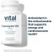 Vital Nutrients CoQ10 200mg Vegan Supplement - Antioxidant for Heart Health & Energy | Gluten Dairy Soy Free Non-GMO | 60 Capsules - Buy Online on GoSupps.com
