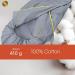 Double Top Cover Cotton Sleeping Bag Liner for Travel & Camping | Bottom Zipper, Wide Head Cover | Fine Seam Stitching | Adult Sleep Sack - Buy Online on GoSupps.com
