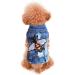 AMAONE Chihuahua Dog Coat - Leopard Bowknot Winter Jacket for Small Dogs - One Size 0207FRBKB-Blue B - Buy Online on GoSupps.com