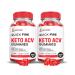 (2 Pack) Quick Fire Keto ACV Gummies Advanced Formula 1000MG QuickFire Keto Gummies Apple Cider Vinegar Formulated with Pomegranate Beet Juice Powder B12 Vegan Non GMO 120 Gummys 60 Count (Pack of 2)