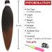 Xtrend 8 Packs 26 Inch Ombre Brown EZ Braiding Hair Extensions Pre Stretched for Box Braids Yaki Straight Kanekalon Fiber Pre Stretched Crochet Braiding Hair Extension T30# 26 Inch (Pack of 8) T30# - Buy Online on GoSupps.com