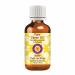 Deve Herbes Pure Castor Oil (Ricinus communis) Natural Therapeutic Grade Cold Pressed 30ml (1 oz)
