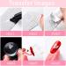 Niceneeded 2Pcs Nail Art Stamper Kit | Clear Jelly Stamper with Double Silicone Head & Lid - Perfect for Flawless Nail Designs - Buy Online on GoSupps.com